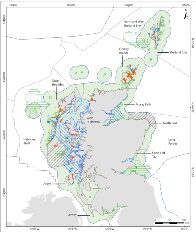 Scotland MPA - PMF Map